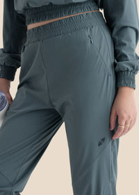 Play Core Snap Botton Track Pants - Balsam Green - 2