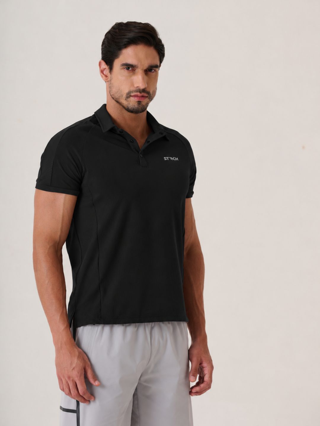 Play core Active Polo tee - JetBlack