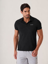 Play core Active Polo tee - JetBlack