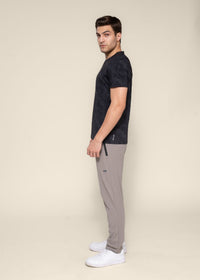Men Camoflauge Print Active Tee Black - 6