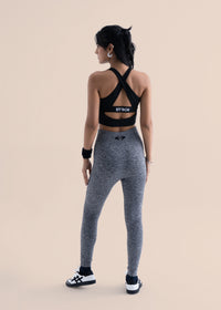 Soft Core Seamless Leggings - Black - 8