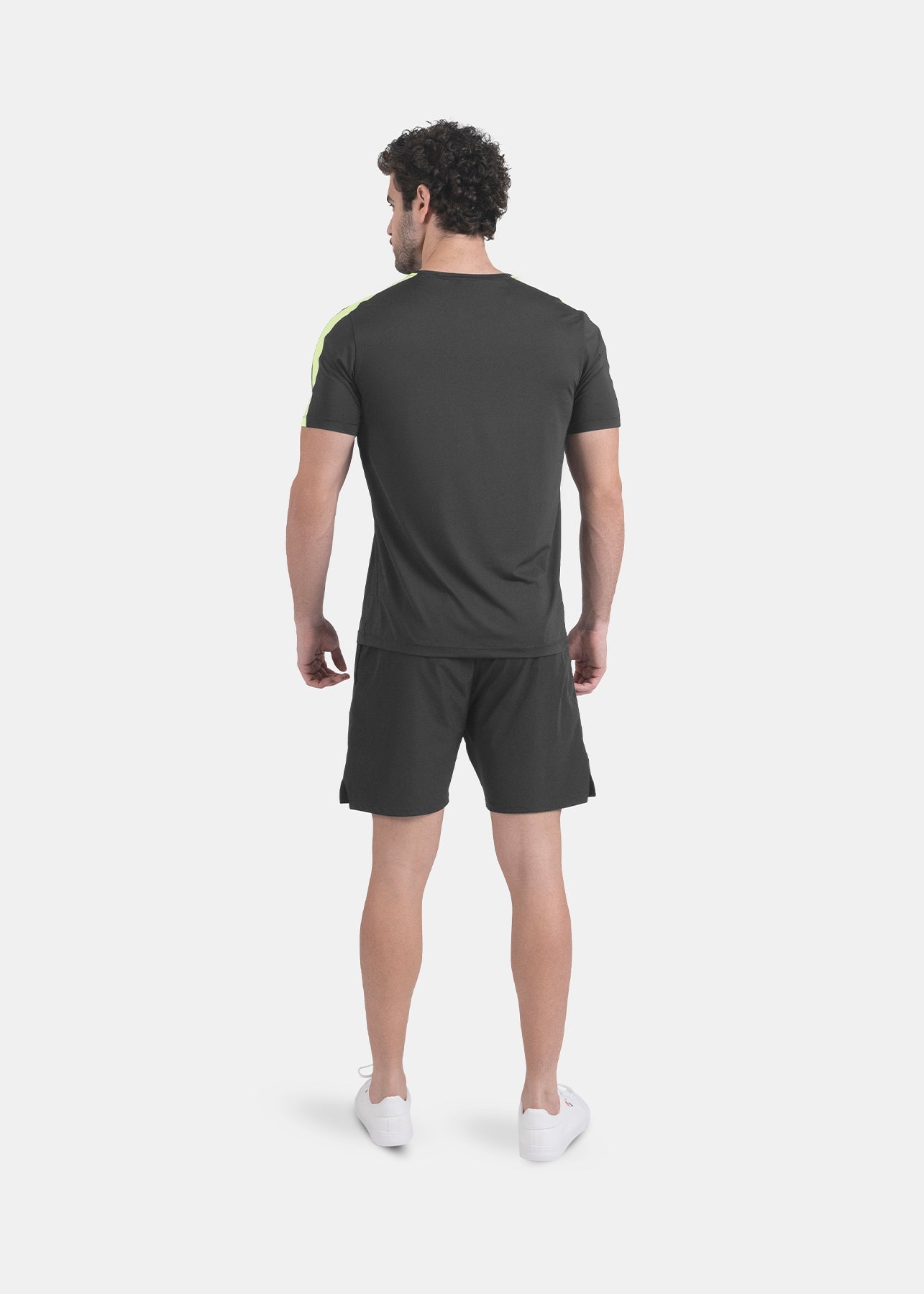 Men Active Gym Tee Black - 5