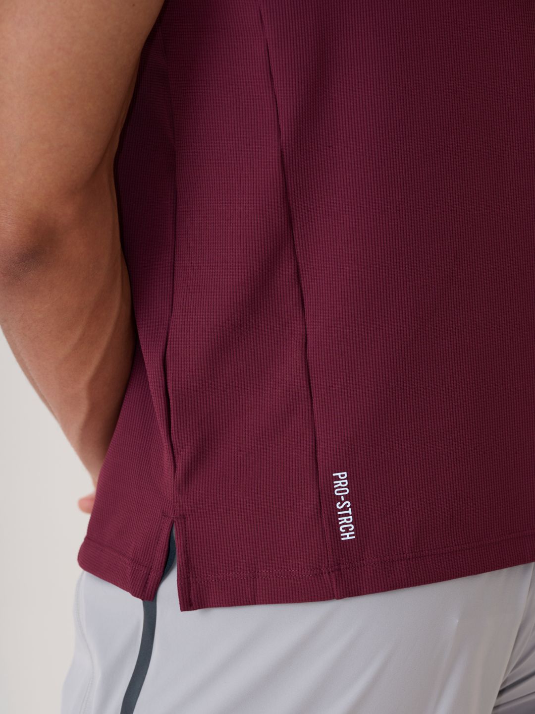Play core Active Polo tee - MulberryWine