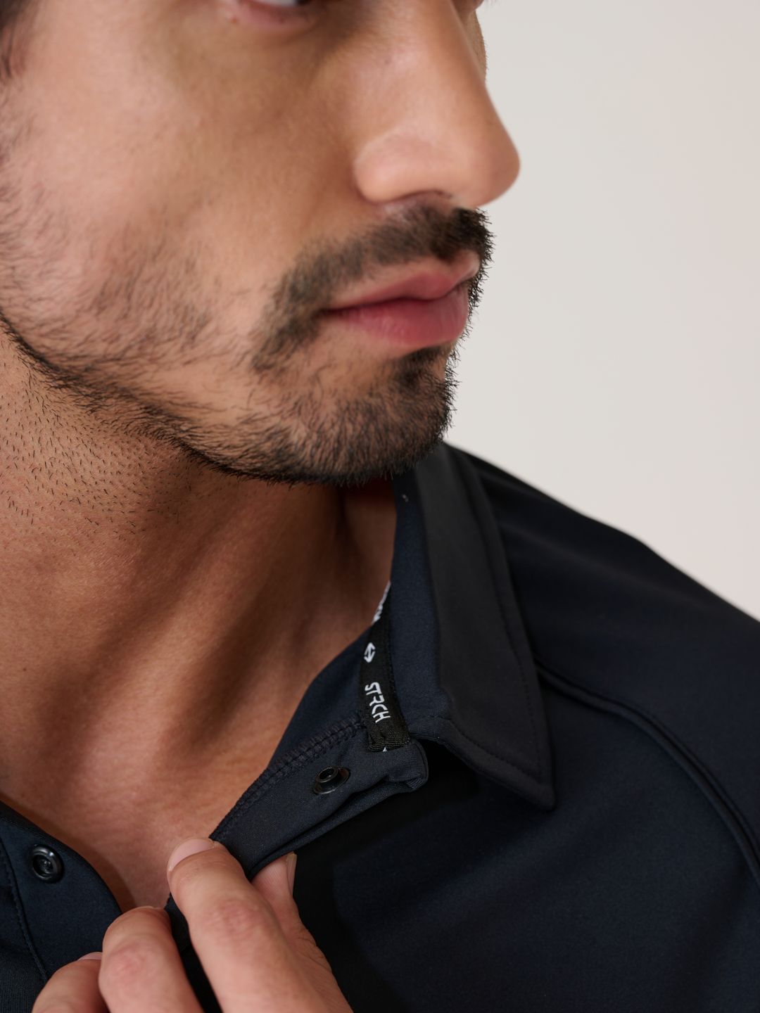 Men Kinetic Polo 
- JetBlack