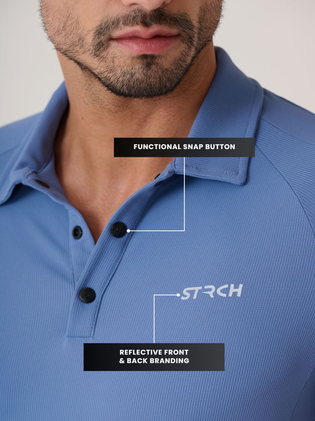 Play core Active Polo tee - AirforceBlue