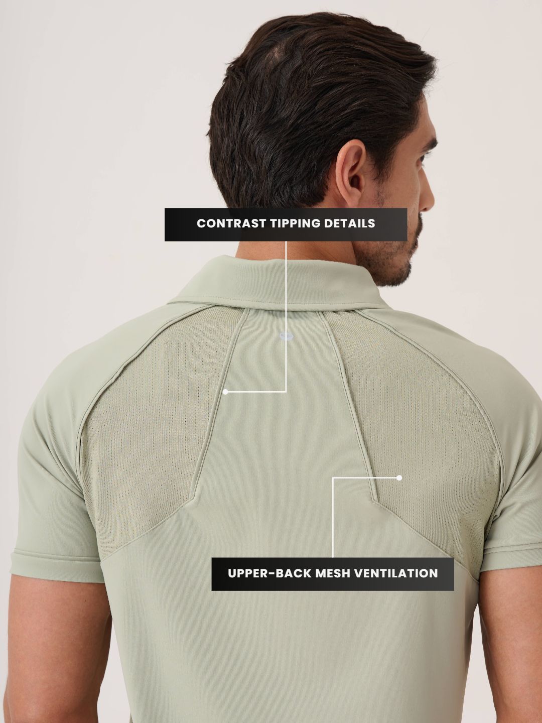 Men Kinetic Polo 
- SeaGrass