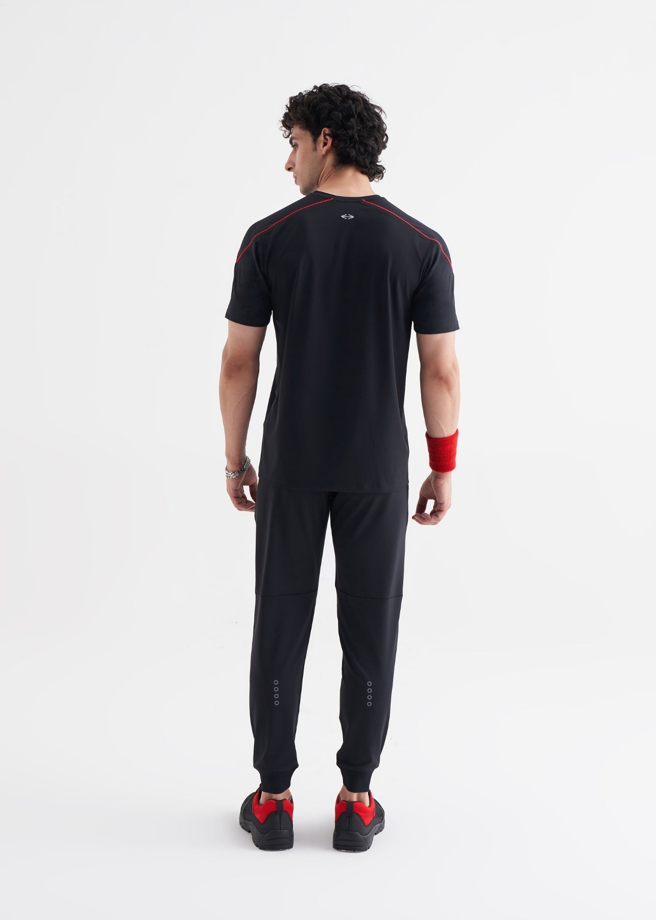 Men Superman Print Tshirt Black - 3