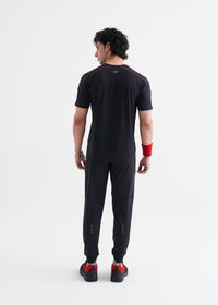 Men Superman Print Tshirt Black - 3