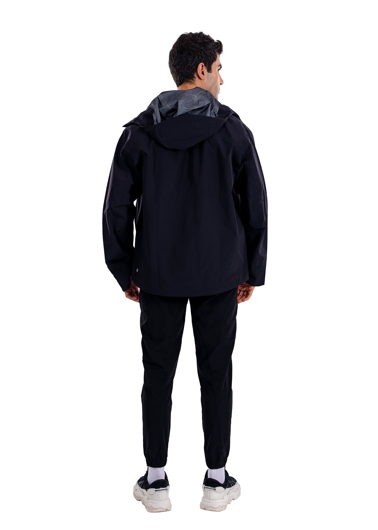 Men Full Zip Active Jacket Black - 4