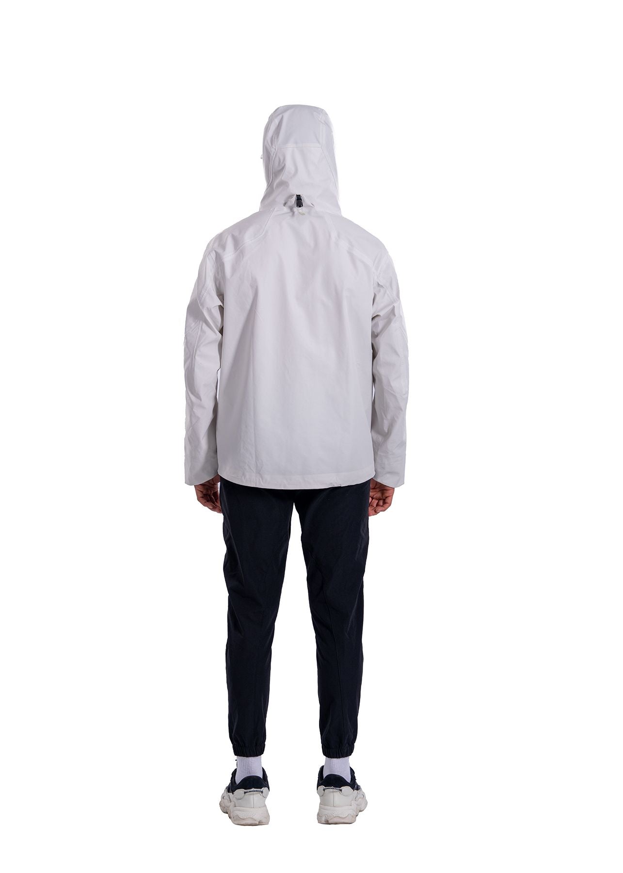 Men Full Zip Active Jacket White - 4