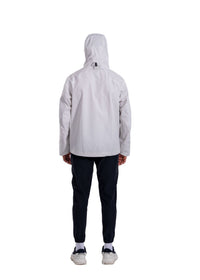 Men Full Zip Active Jacket White - 4