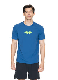 Men Quick Dry Tee Dodger Blue - 4