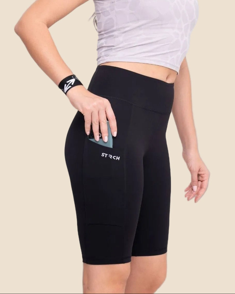 Utiltity pocket shorts - Black