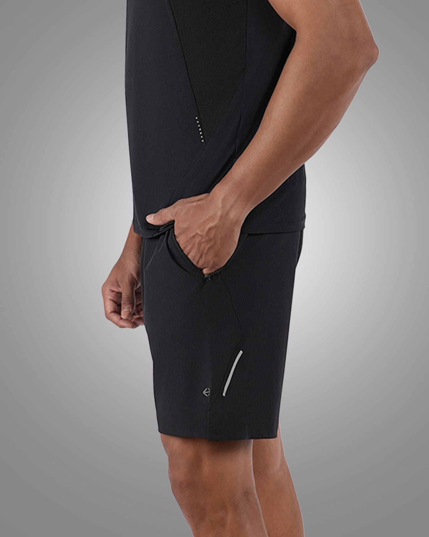 Men Performance Shorts Black - 1