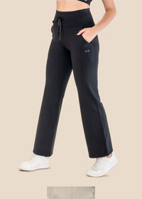 Women Light Fit Pants - Black - 4