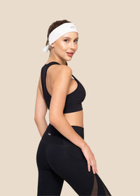Women High Waist Capri - Black - 2