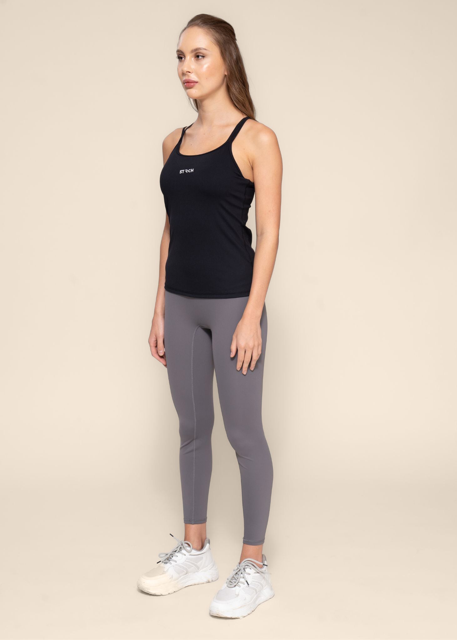 StrchFlex padded Tank top - Black - 5