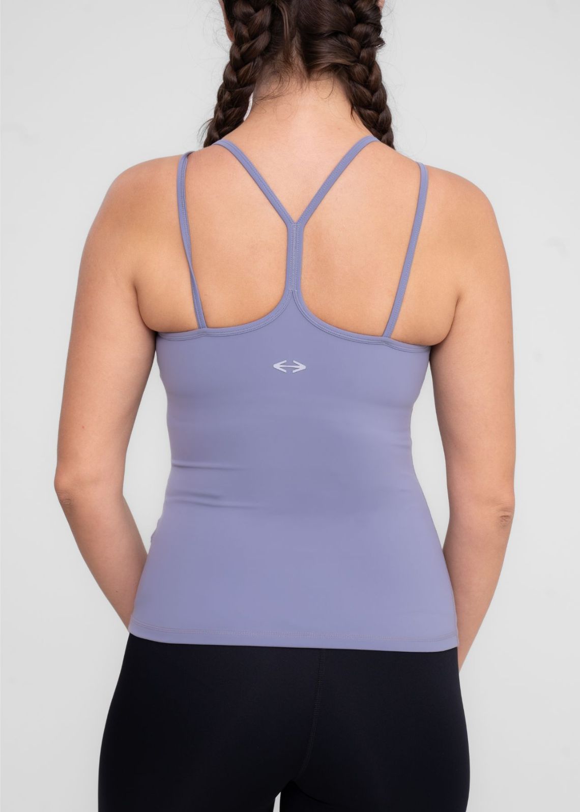StrchFlex padded Tank top - Dusty Blue - 4