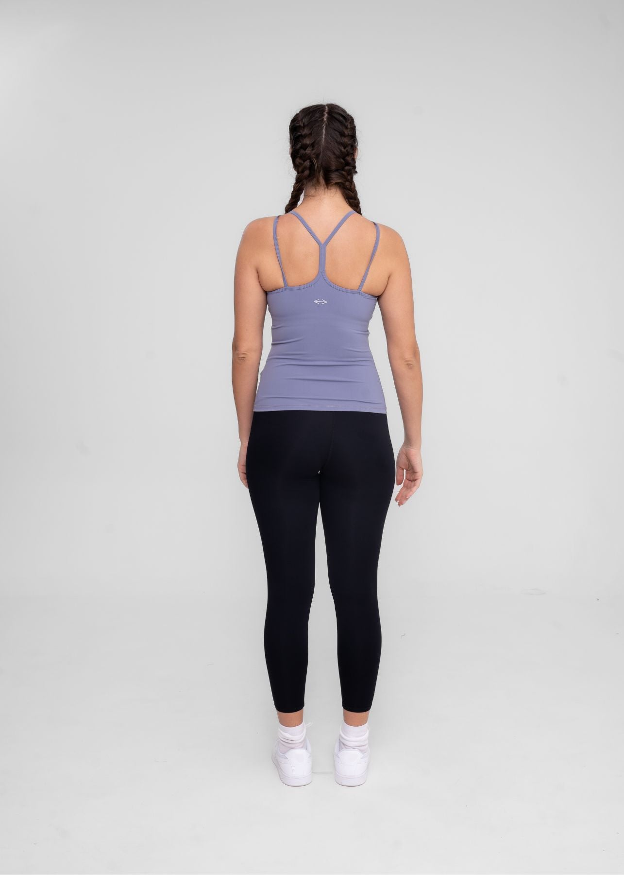 StrchFlex padded Tank top - Dusty Blue