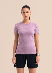 Seamless workout Regular Tee - Rose
