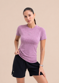 Seamless workout Regular Tee - Rose