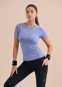 Seamless workout Regular Tee - Light Purple