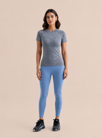 Seamless workout Regular Tee - Dark Grey