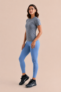 Seamless workout Regular Tee - Dark Grey