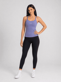 StrchFlex padded Tank top - Dusty Blue
