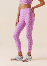 Women Comfort Fit Leggings - Orchid Pink - 1