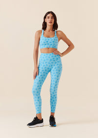 Women Comfort Fit Leggings - Milky Blue - 2