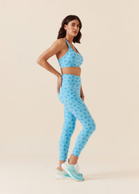 Women Comfort Fit Leggings - Milky Blue - 5