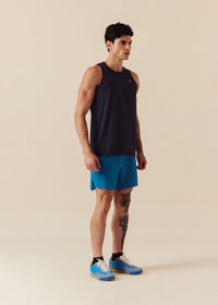 Men Quick Dry Workout Shorts - Marine Teal - 4