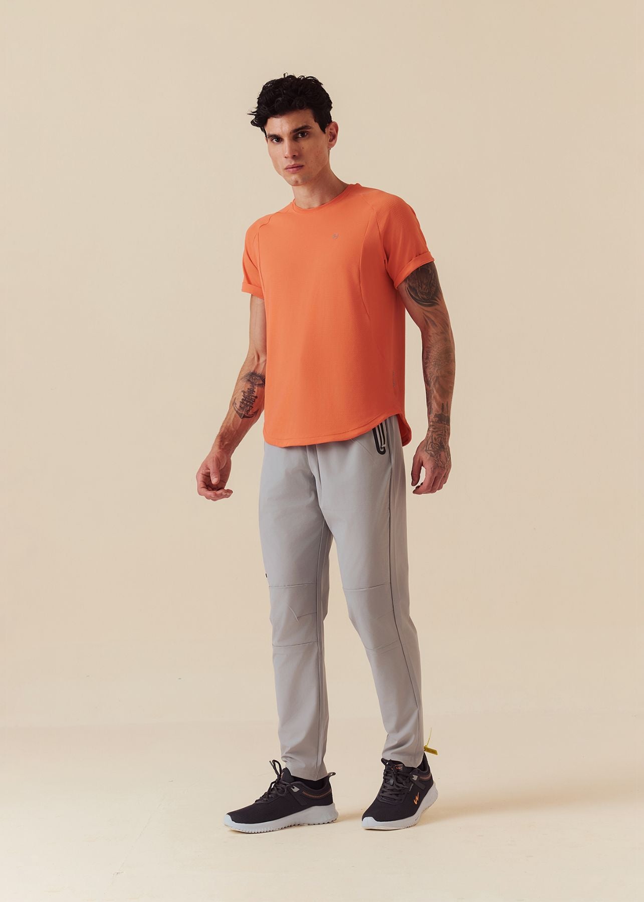 Slim fit Peformance Tee - Coral