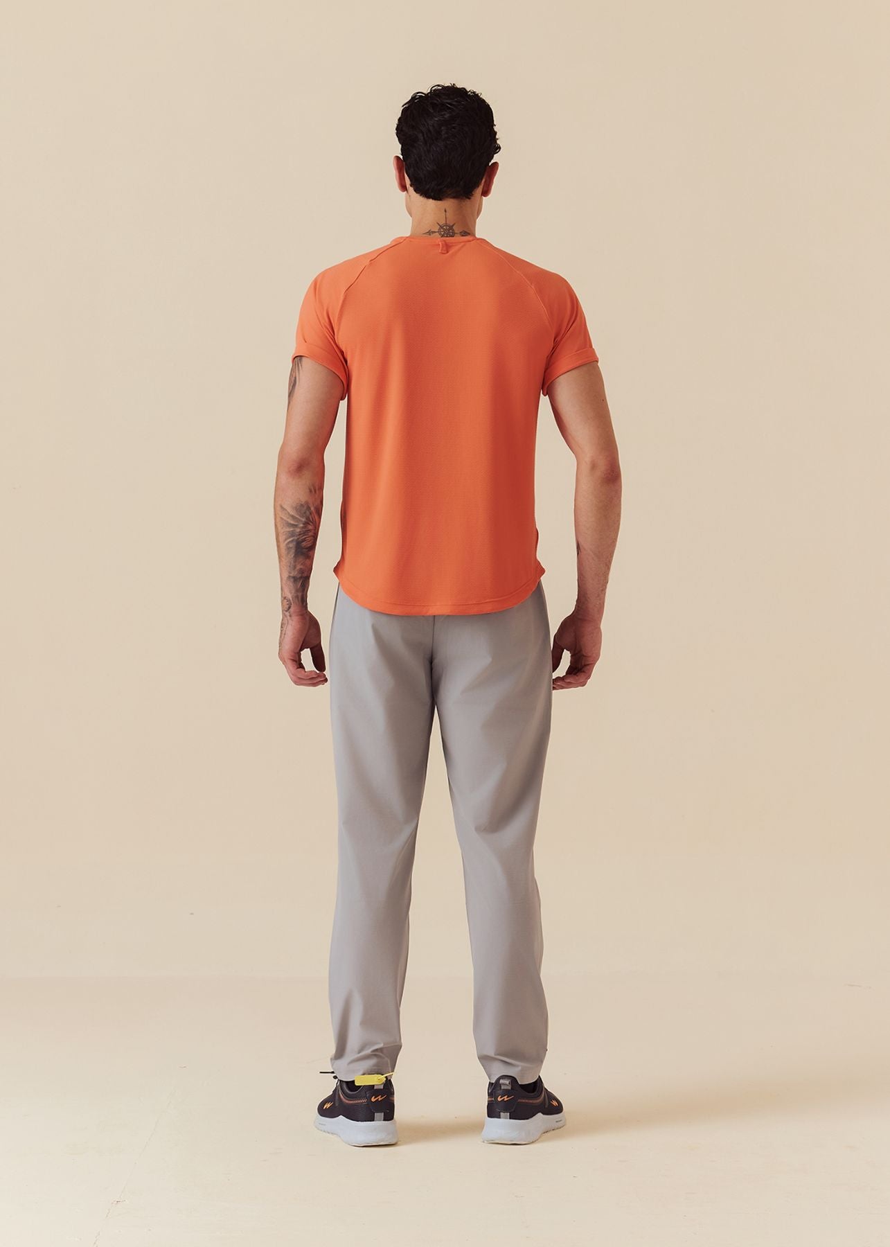 Mens Performance Fit T-Shirt - Coral - S