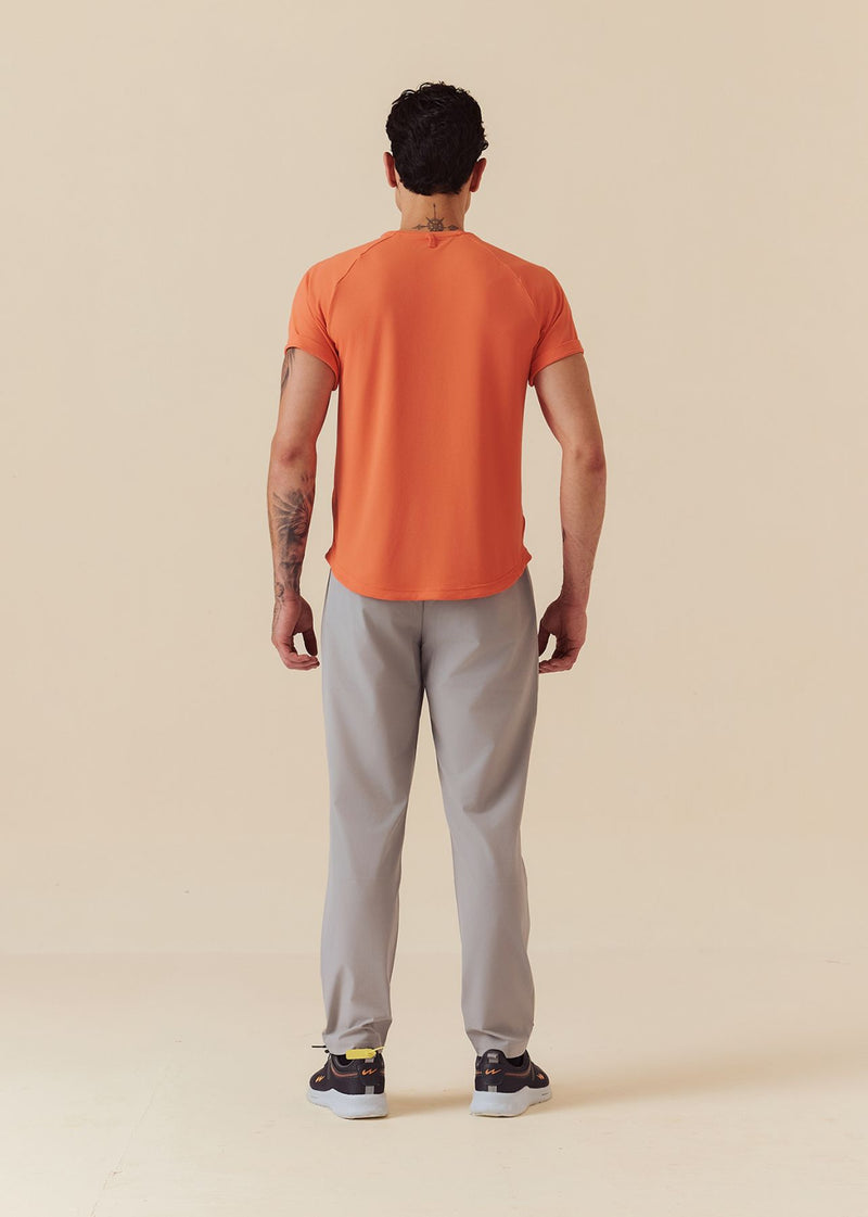 Mens Performance Fit T-Shirt - Coral - S