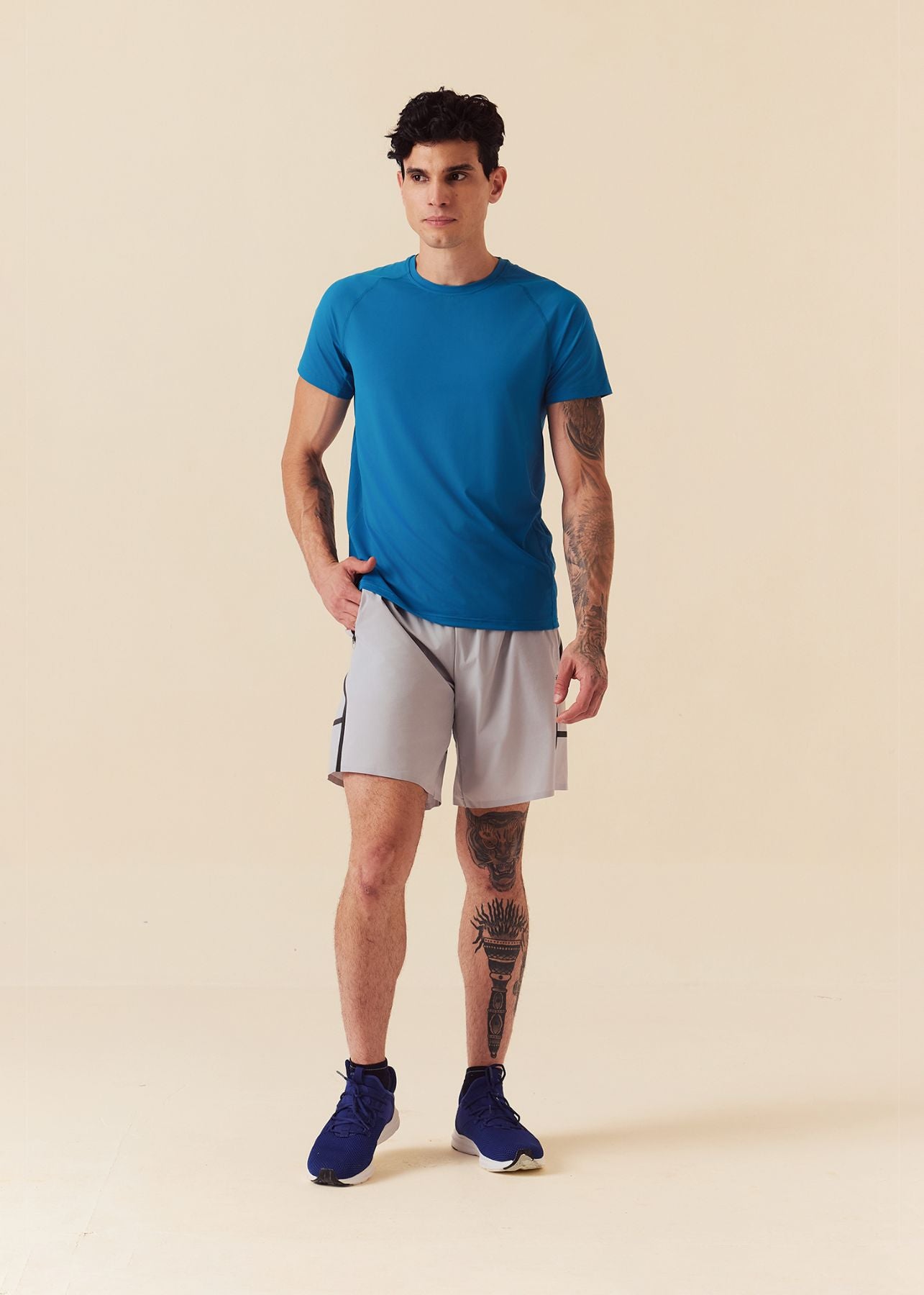 Mesh-Vent High Performance Tee - Marine Teal