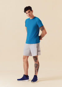 Men Multi-Pocket Gym Shorts - Ultimate Grey - 5