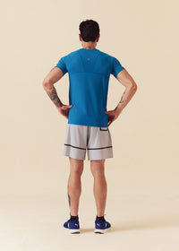Men Multi-Pocket Gym Shorts - Ultimate Grey - 6