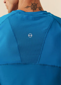Men Mesh Gym T-Shirt - Marine Teal - 6