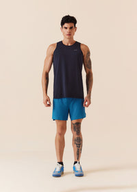 Men Quick Dry Workout Shorts - Marine Teal - 3