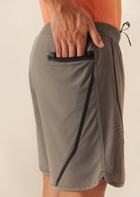Men Breathable Active Shorts - Dusty Olive - 5