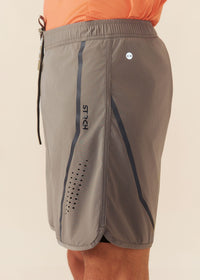 Men Breathable Active Shorts - Dusty Olive - 8