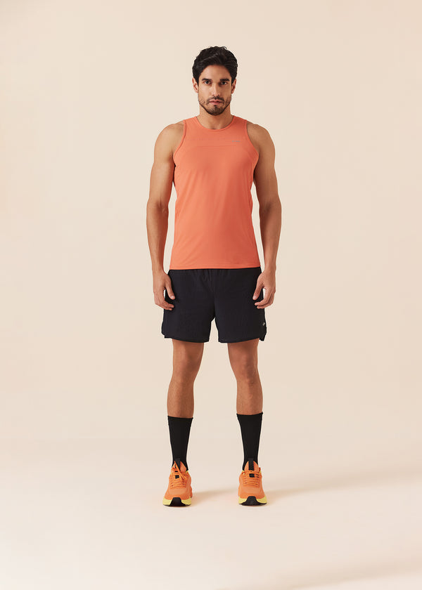 Men Quick Dry Workout Shorts - Black - 2