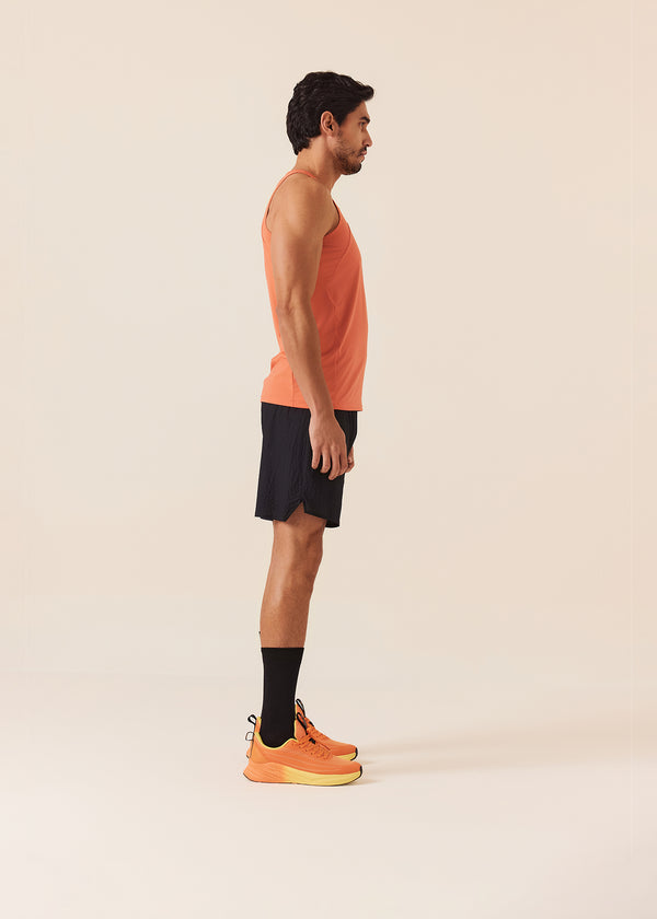 Men Quick Dry Workout Shorts - Black - 4