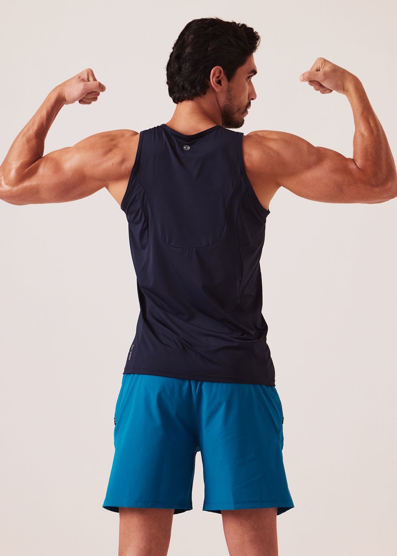 Muscle Gym Tank - Jet Black