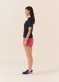 Women Fitness Top - Jet Black - 4