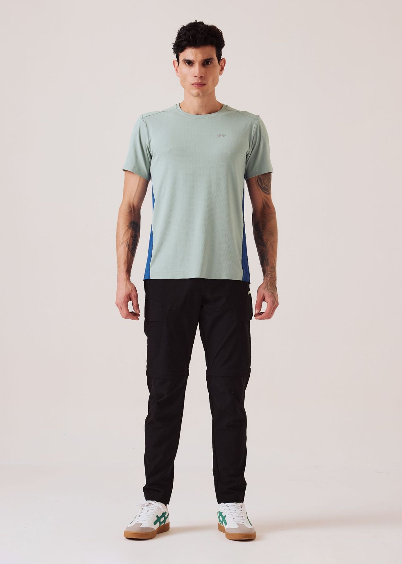 Slim Fit Performance Track Pants - Jet Black