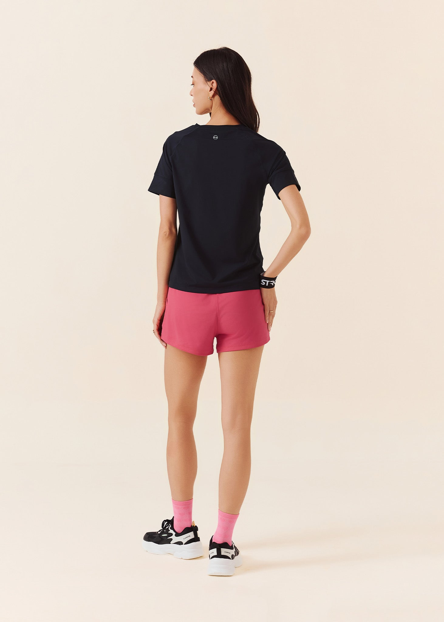 Women Fitness Top - Jet Black - 6