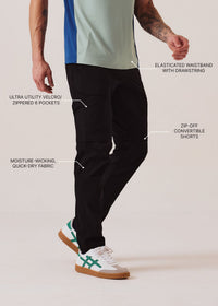 Men Regular Fit Track Pants - Jet Black - 3